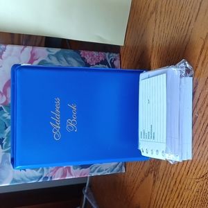 Plastic Address Book